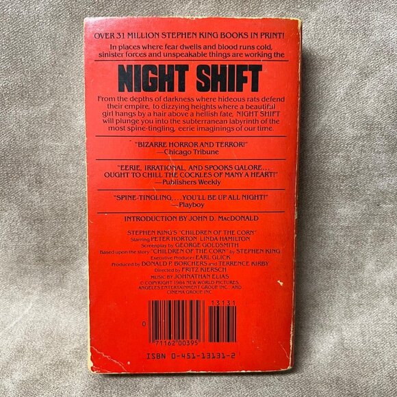 Night Shift- Paperback Book By Stephen King - Picture 4 of 5